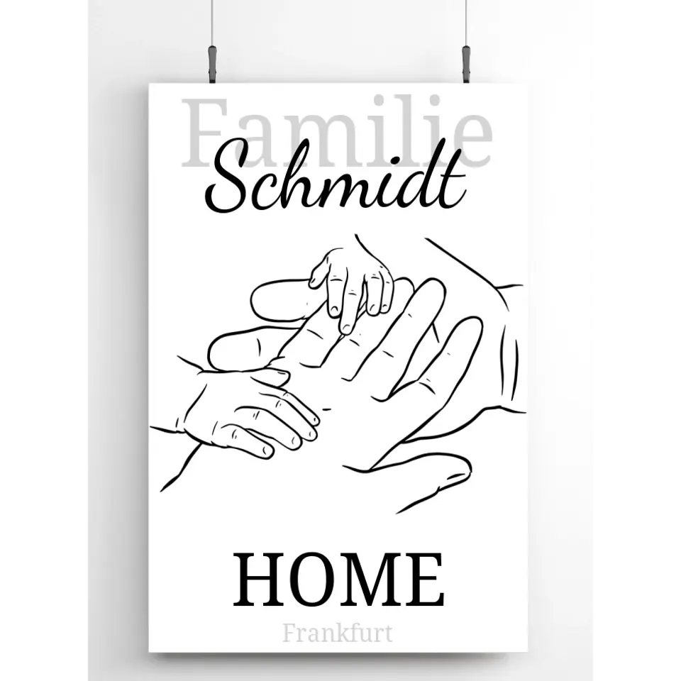 HOME Poster - für die Familie