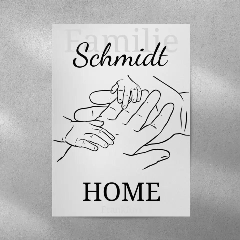HOME Poster - für die Familie