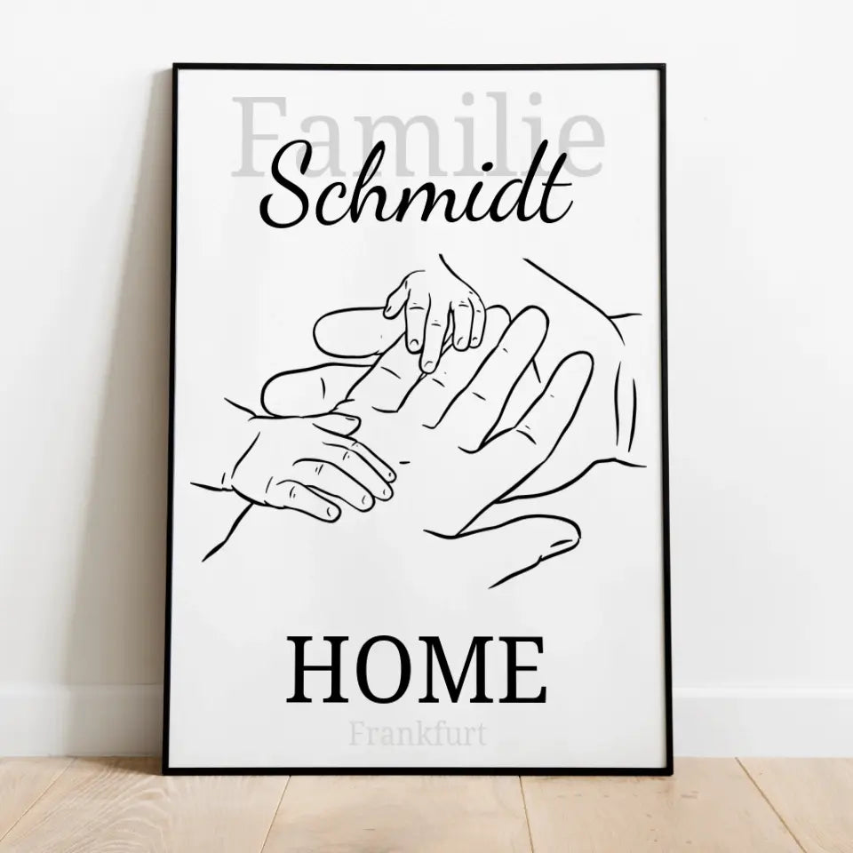 HOME Poster - für die Familie