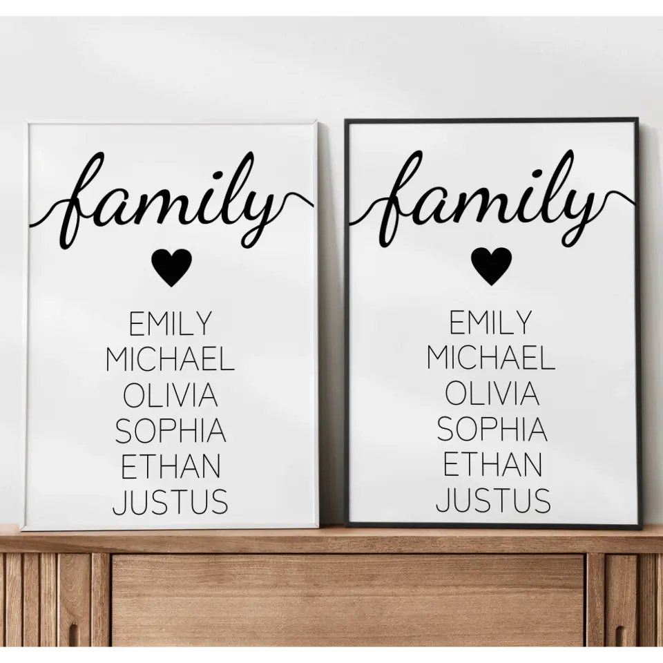 family Poster - für die Familie