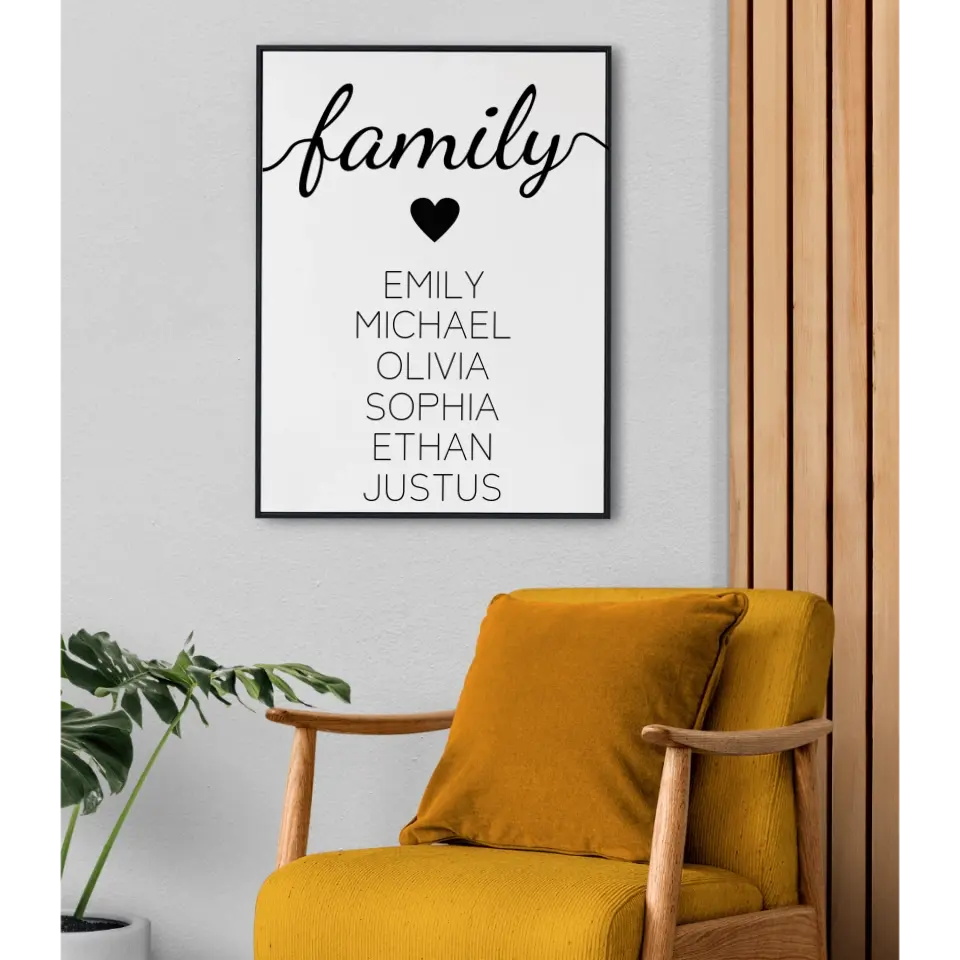 family Poster - für die Familie