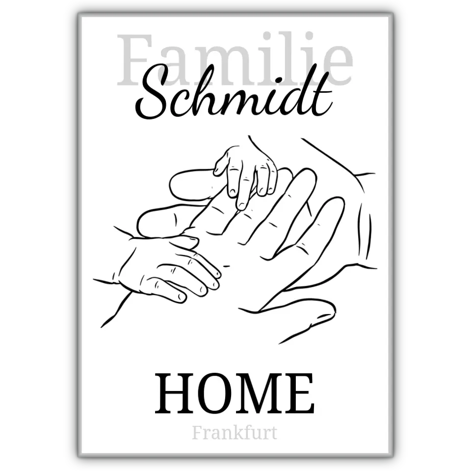 HOME Poster - für die Familie