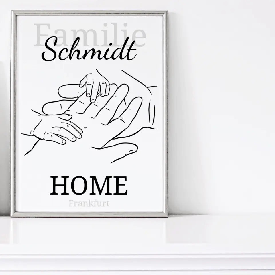 HOME Poster - für die Familie