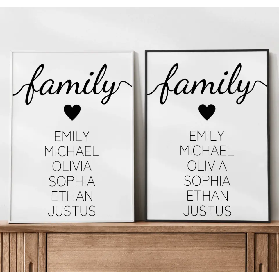 family Poster - für die Familie