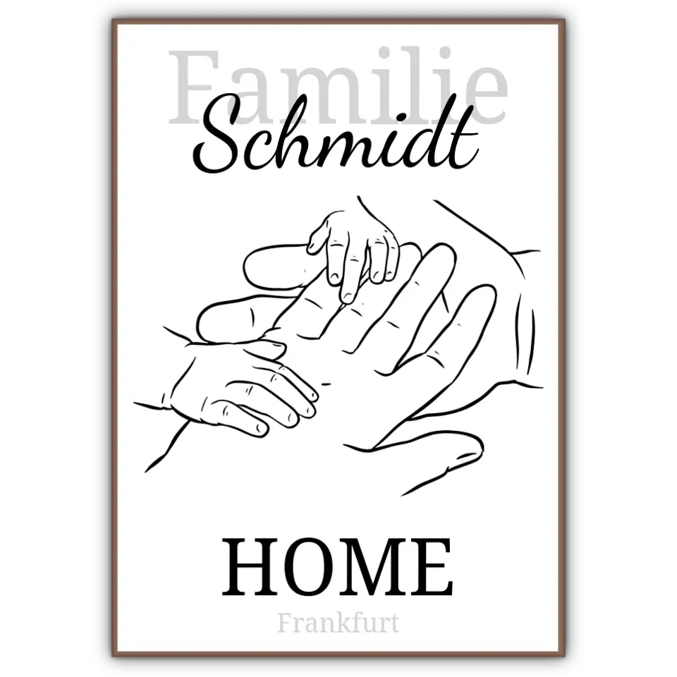 HOME Poster - für die Familie