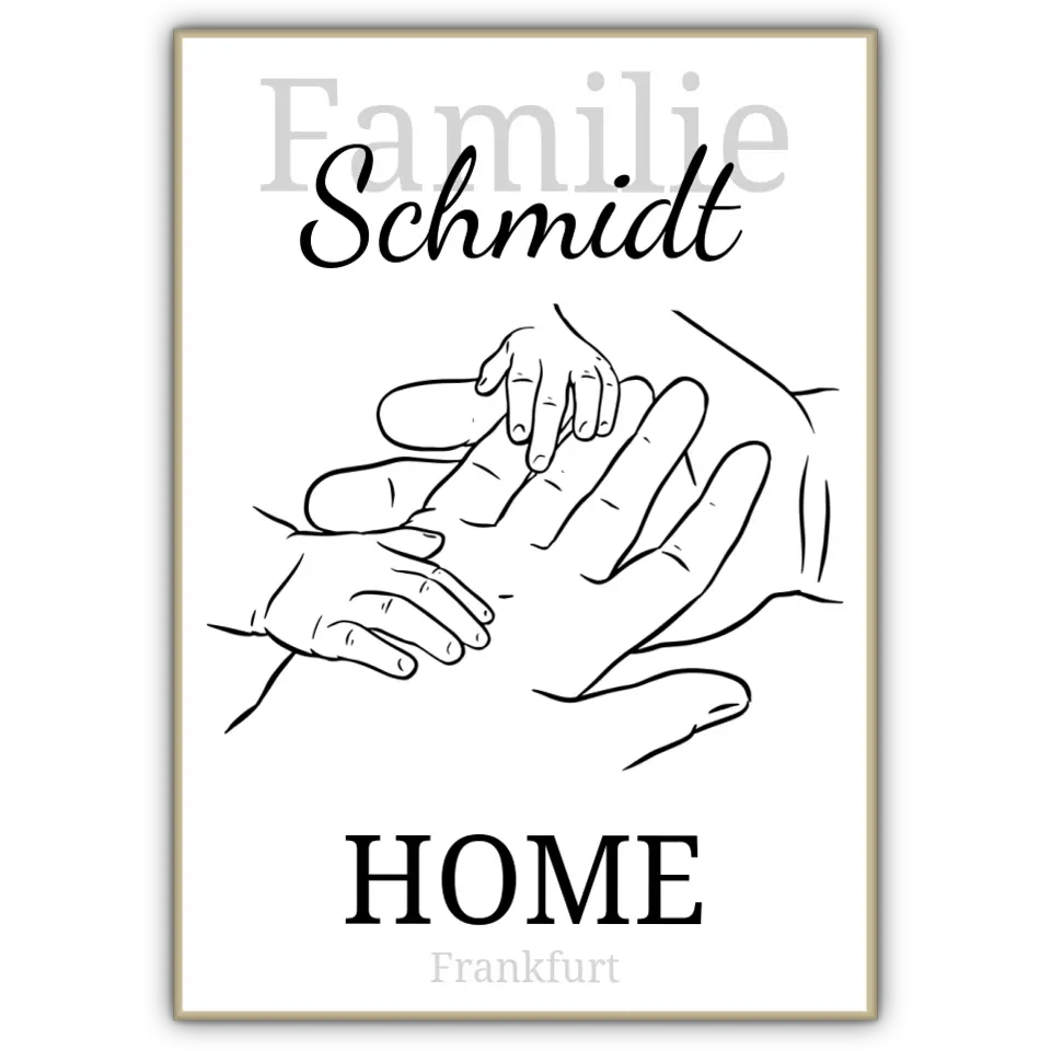 HOME Poster - für die Familie