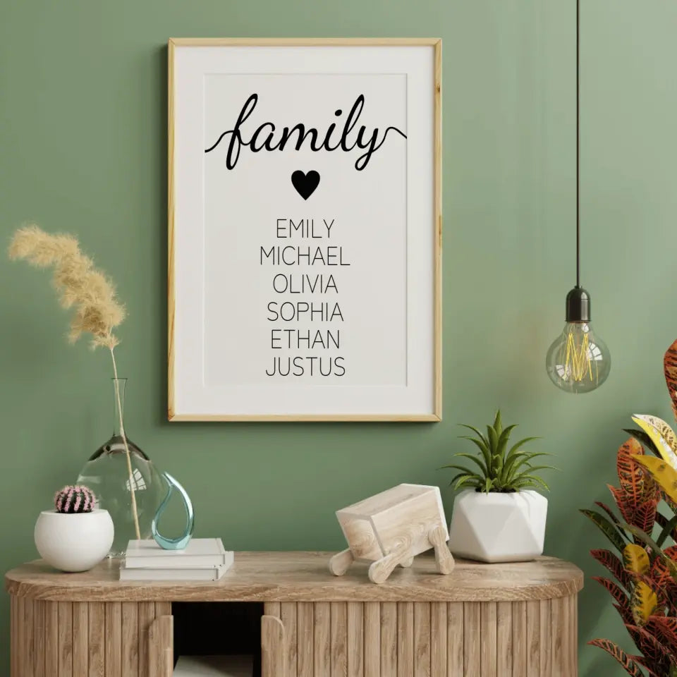 family Poster - für die Familie