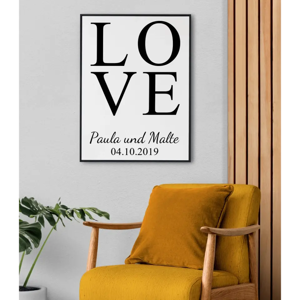 LOVE Poster - für die Familie