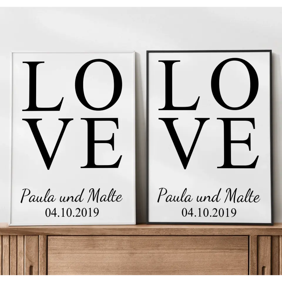LOVE Poster - für die Familie