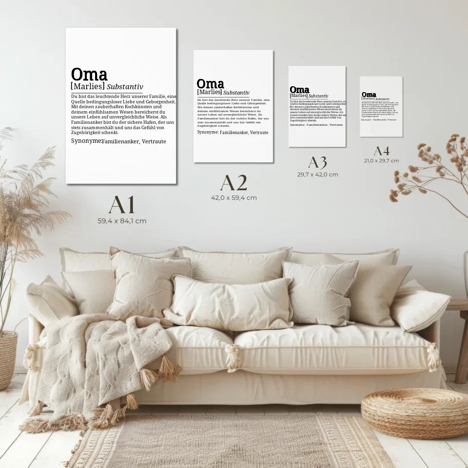 Kopie von Kopie von Kopie von Size Guide Templates, Lounge