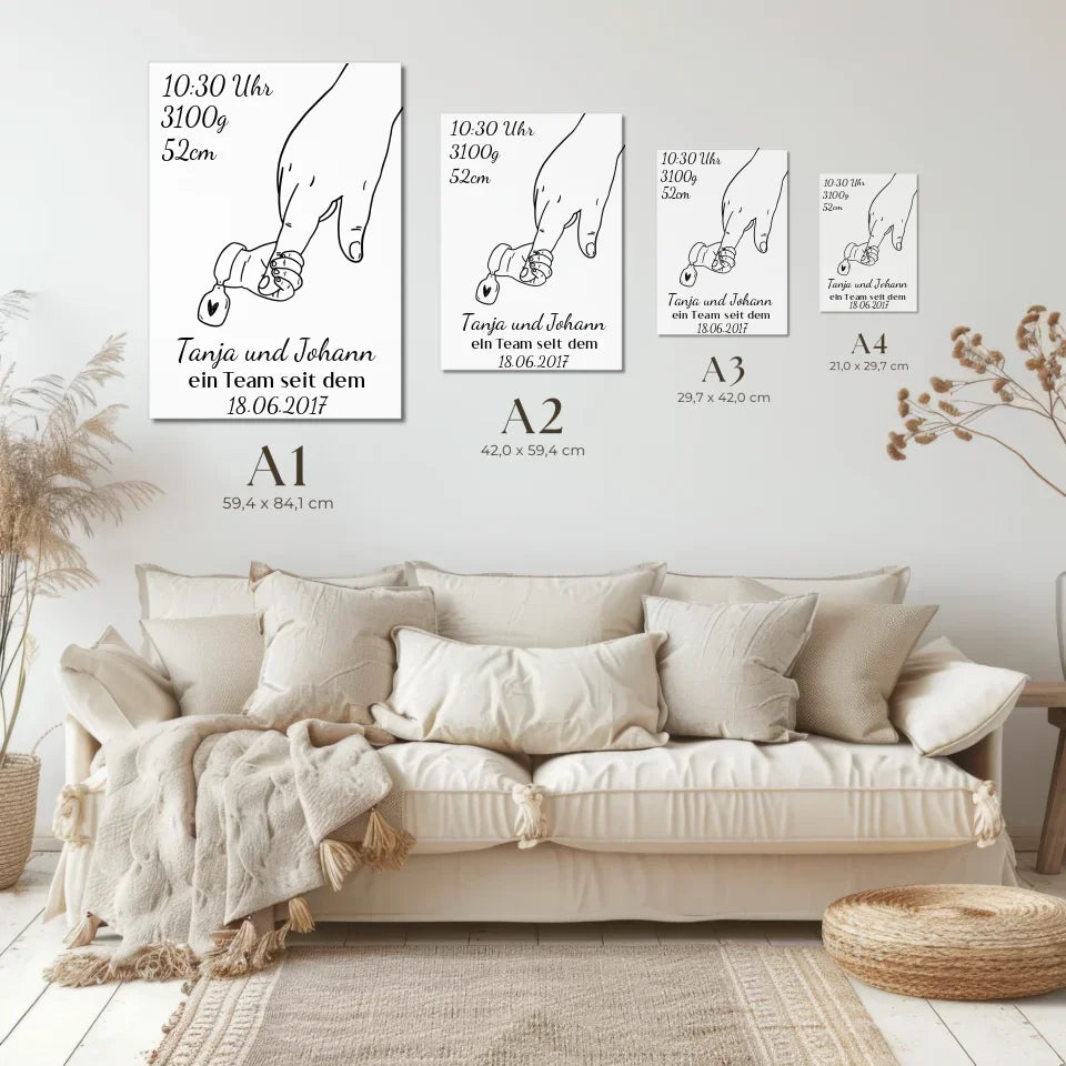 Kopie von Kopie von Kopie von Size Guide Templates, Lounge