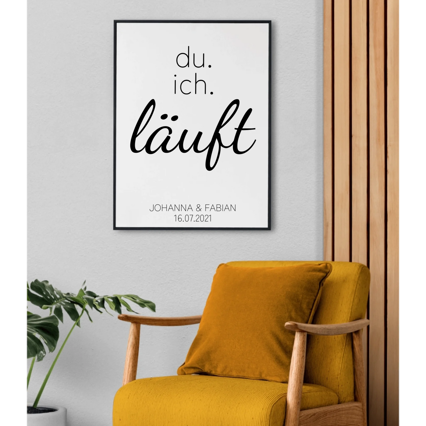 Du. Ich. Poster - für Paare