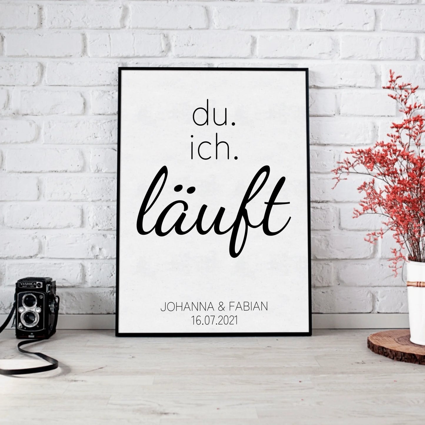 Du. Ich. Poster - für Paare