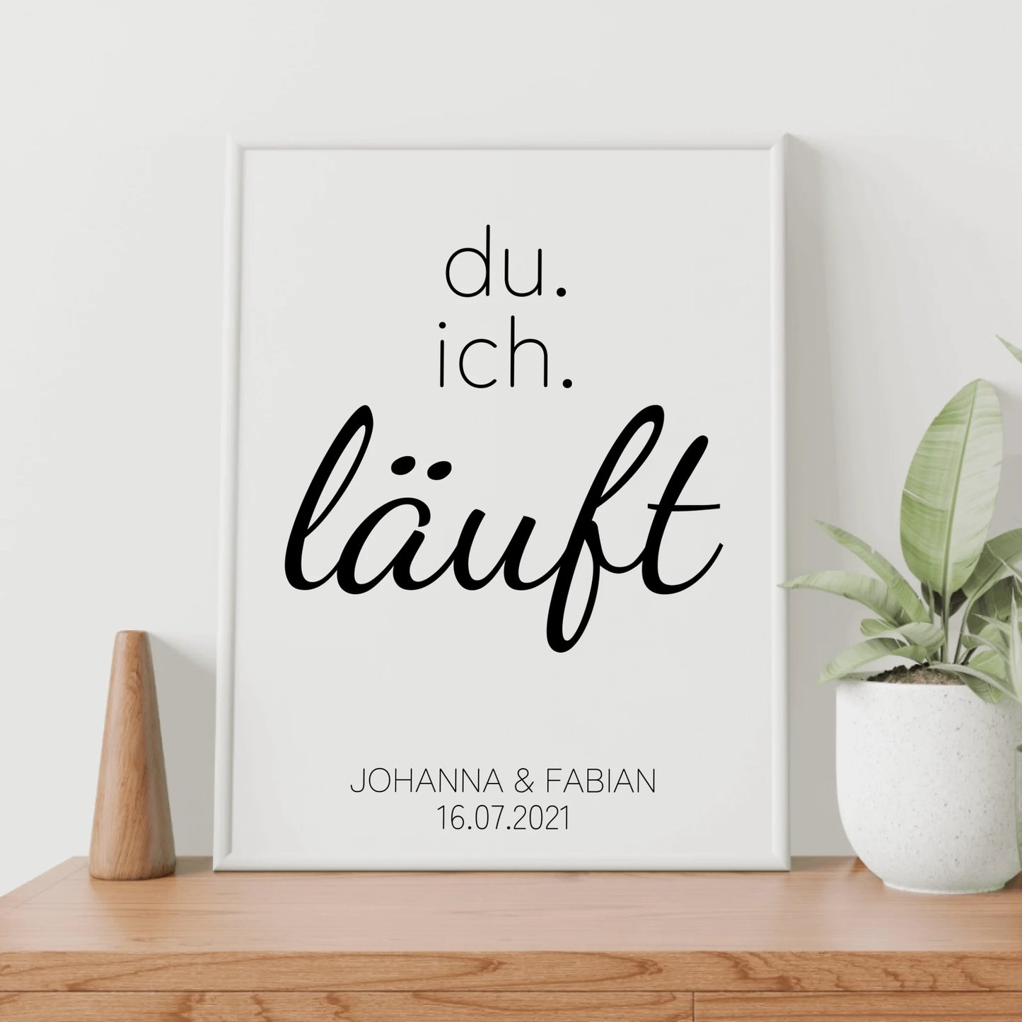 Du. Ich. Poster - für Paare