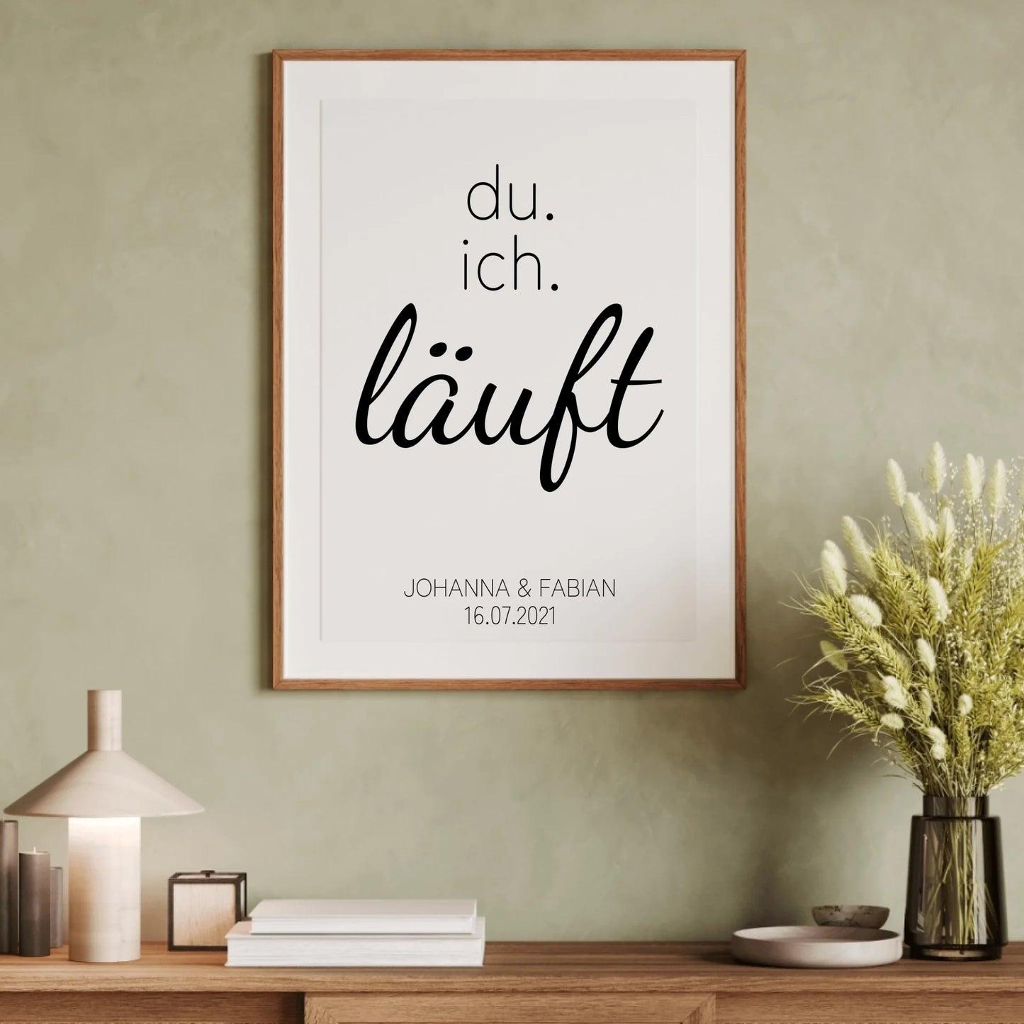 Du. Ich. Poster - für Paare