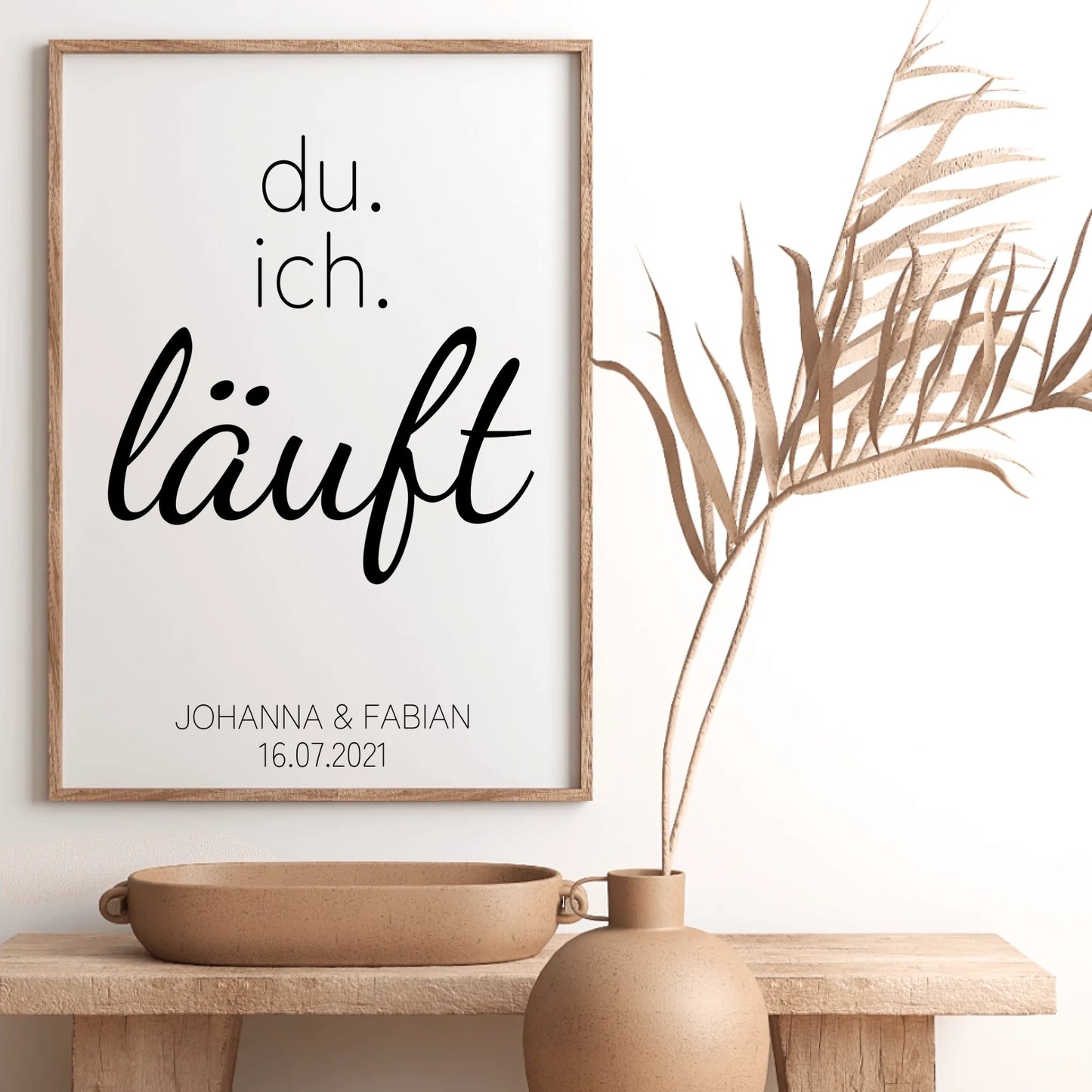Du. Ich. Poster - für Paare
