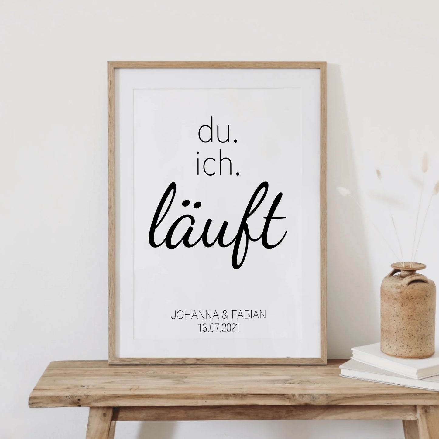 Du. Ich. Poster - für Paare