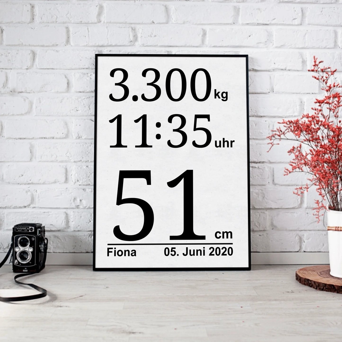 Kalender Poster - für die Geburt