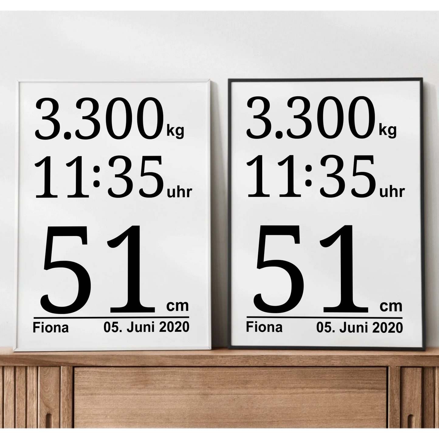 Kalender Poster - für die Geburt