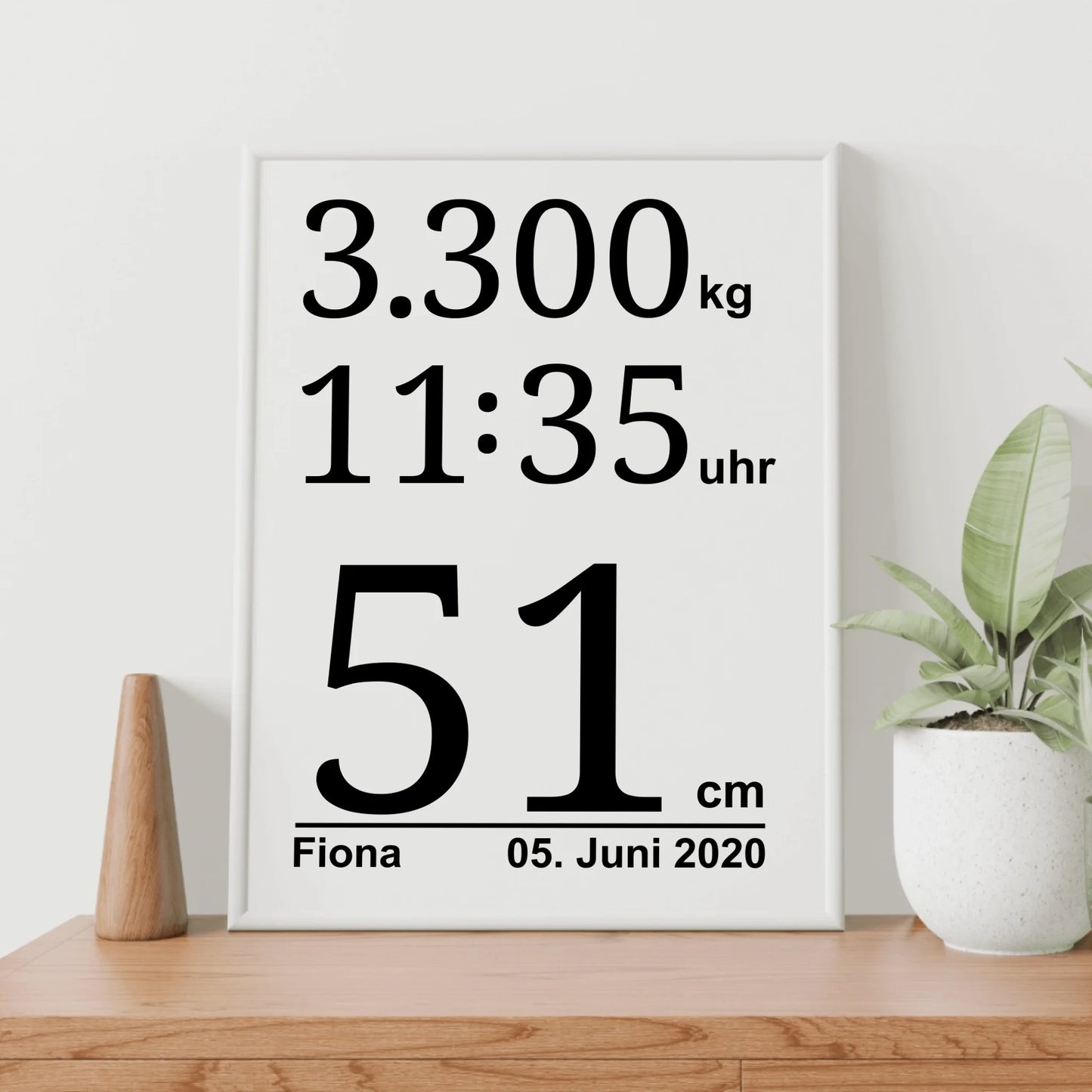 Kalender Poster - für die Geburt