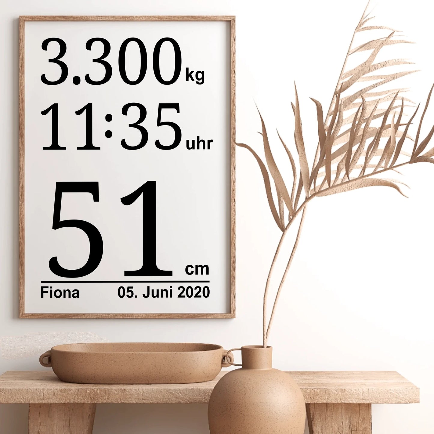 Kalender Poster - für die Geburt
